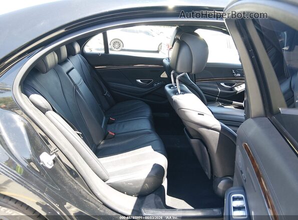 WDDUG8CB7HA311171 2017 MERCEDES-BENZ S-CLASS Black VIN კოდის სტიკერის ხედი