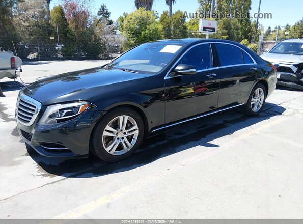 WDDUG8CB7HA311171 2017 MERCEDES-BENZ S-CLASS Black წინა მარცხენა ხედი სამი მეოთხედიდან