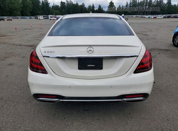 WDDUG8DB2KA429389 2019 MERCEDES-BENZ S White Vista trasera