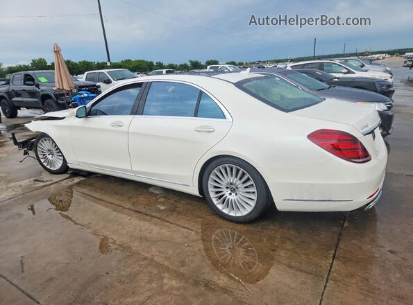 WDDUG8DB3JA367872 2018 MERCEDES-BENZ S White Հետևի ձախ