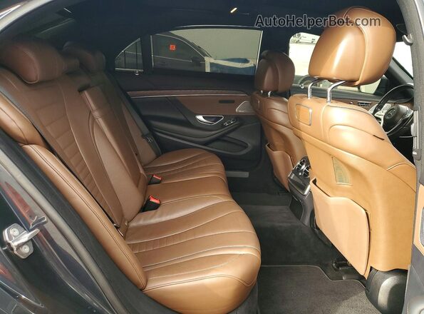 WDDUG8DB6JA397769 2018 MERCEDES-BENZ S Black Вид задніх сидінь