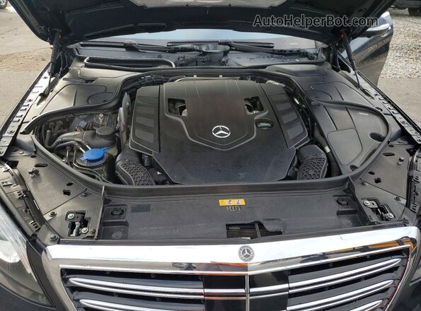 WDDUG8DB6JA397769 2018 MERCEDES-BENZ S Black Вид задньої частини салону