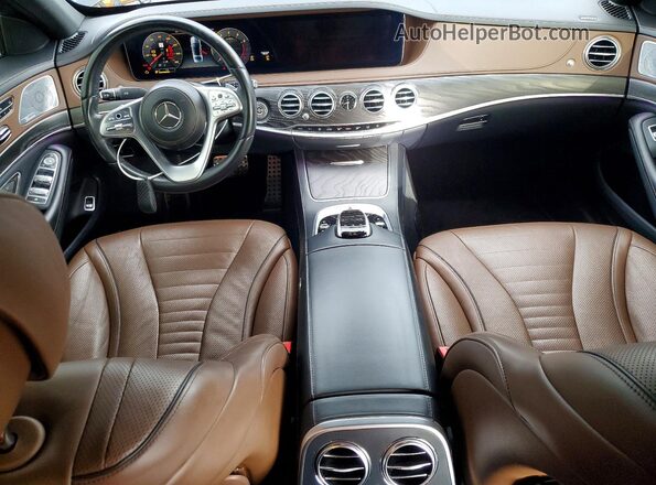 WDDUG8DB6JA397769 2018 MERCEDES-BENZ S Black Вид панелі приладів