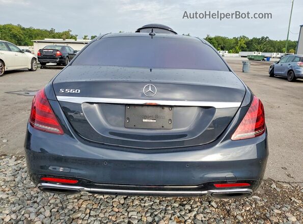 WDDUG8DB6JA397769 2018 MERCEDES-BENZ S Black Вид ззаду