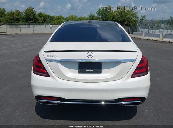 WDDUG8DB6JA409841 2018 MERCEDES-BENZ S-CLASS White 