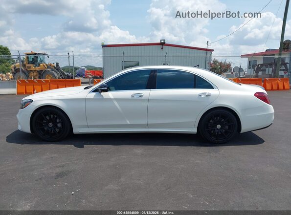 WDDUG8DB6JA409841 2018 MERCEDES-BENZ S-CLASS White Панорамний вид салону 360°