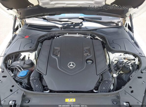 WDDUG8DB6JA409841 2018 MERCEDES-BENZ S-CLASS White Вид ззаду