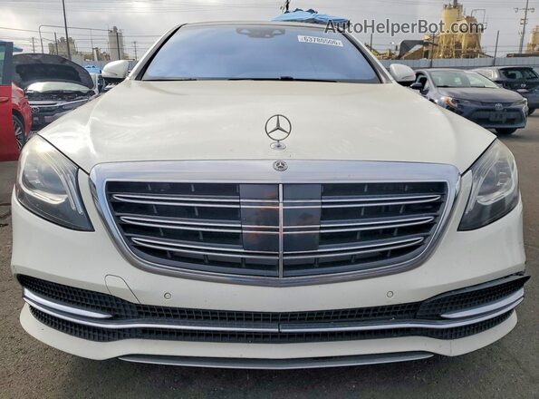 WDDUG8DB8LA504923 2020 MERCEDES-BENZ S White Вид спереду