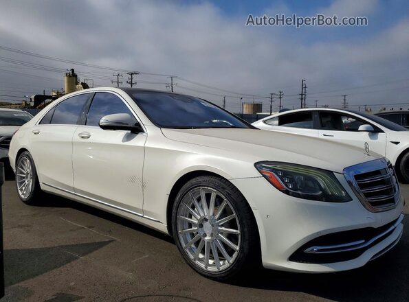 WDDUG8DB8LA504923 2020 MERCEDES-BENZ S White Передня права чверть