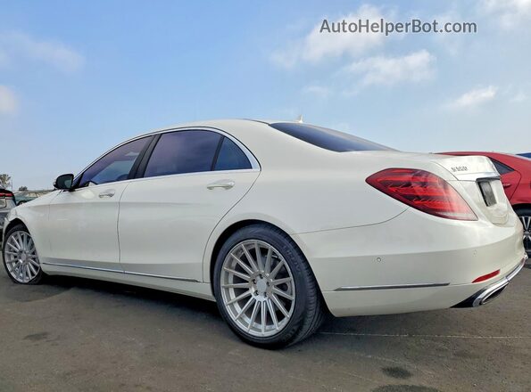 WDDUG8DB8LA504923 2020 MERCEDES-BENZ S White Задня ліва чверть