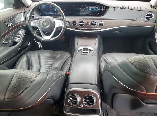 WDDUG8DB9KA440213 2019 MERCEDES-BENZ S Gray Widok deski rozdzielczej