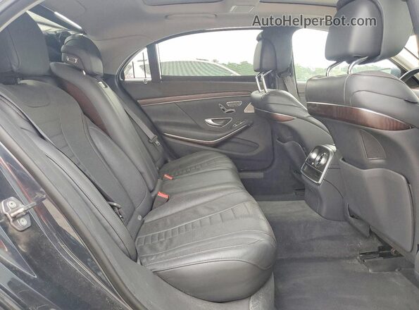 WDDUG8DB9KA440213 2019 MERCEDES-BENZ S Gray Widok tylnych siedzeń