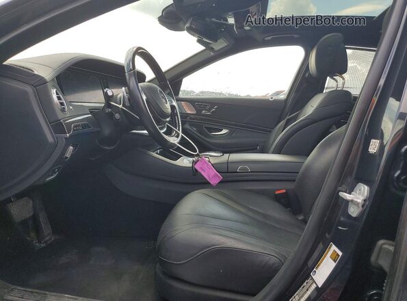 WDDUG8FB1HA294833 2017 MERCEDES-BENZ S Black Vista interior delantera