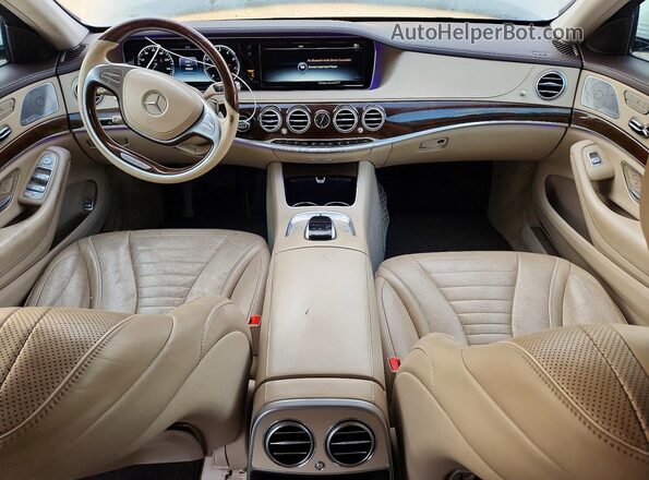 WDDUG8FB2HA309596 2017 MERCEDES-BENZ S White Vista del salpicadero