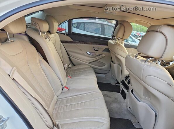 WDDUG8FB2HA309596 2017 MERCEDES-BENZ S White Vista de los asientos traseros