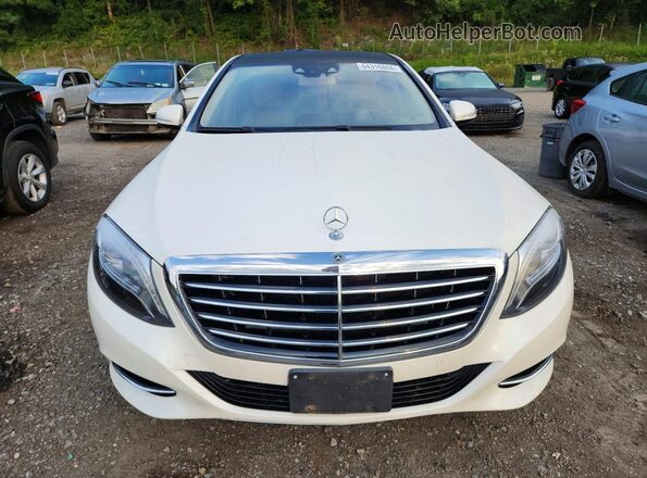 WDDUG8FB2HA309596 2017 MERCEDES-BENZ S White Vista frontal