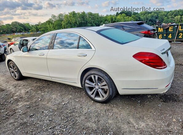 WDDUG8FB2HA309596 2017 MERCEDES-BENZ S White Trasero izquierdo