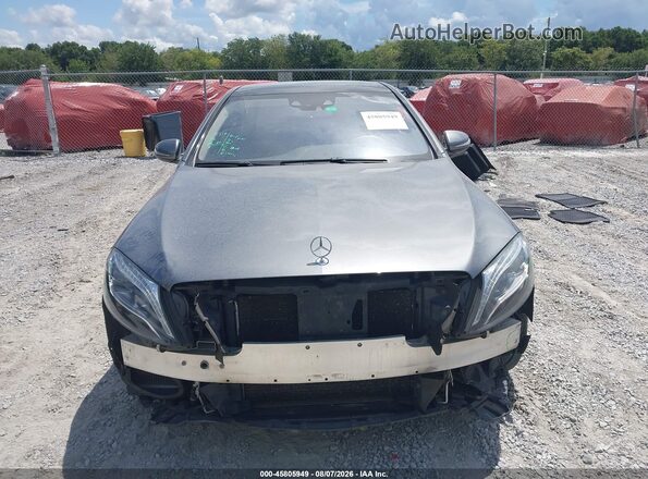 WDDUG8FB3HA318145 2017 MERCEDES-BENZ S-CLASS Silver Widok wnętrza z tyłu
