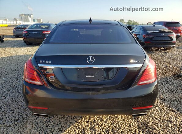 WDDUG8FB4GA245494 2016 MERCEDES-BENZ S Black Rear view