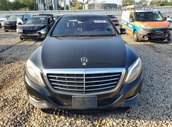 WDDUG8FB4GA245494 2016 MERCEDES-BENZ S Black Front view