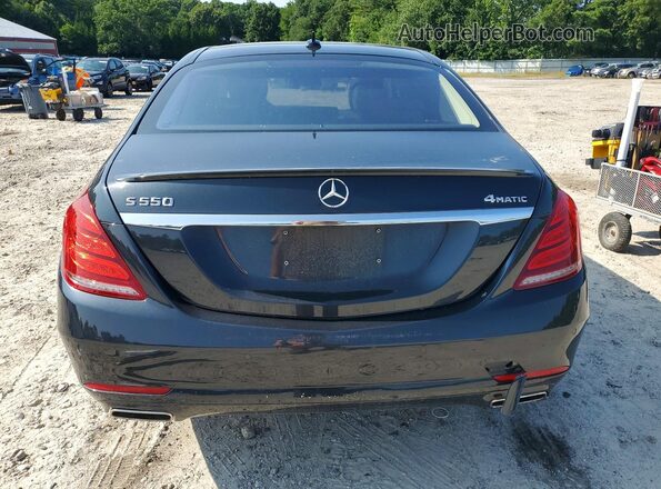 WDDUG8FB4GA246385 2016 MERCEDES-BENZ S Black Vista trasera