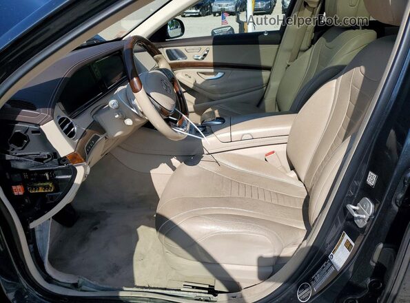 WDDUG8FB4GA246385 2016 MERCEDES-BENZ S Black Vista interior delantera