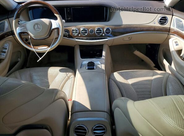 WDDUG8FB4GA246385 2016 MERCEDES-BENZ S Black Vista del salpicadero