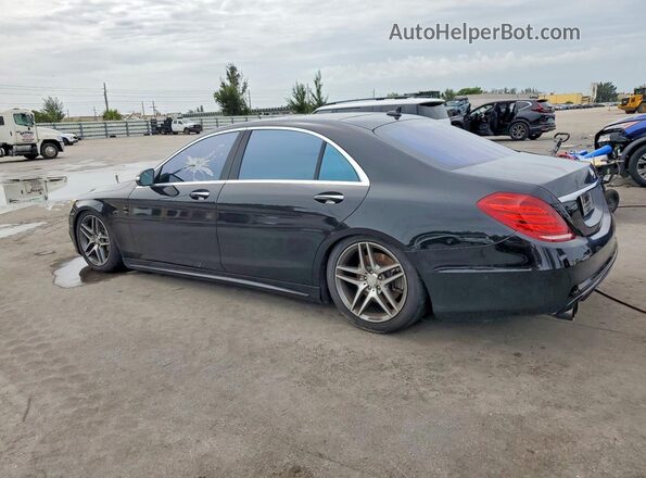 WDDUG8FB7GA204891 2016 MERCEDES-BENZ S Black Tył lewy