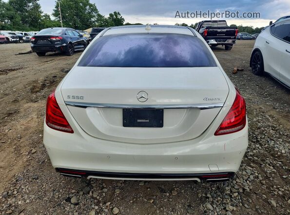 WDDUG8FB7HA319699 2017 MERCEDES-BENZ S White Հետևի տեսք
