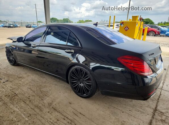 WDDUG8FB8HA313443 2017 MERCEDES-BENZ S Black Trasero izquierdo