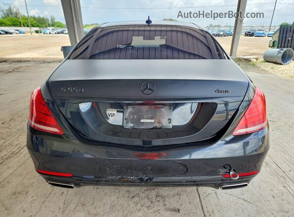 WDDUG8FB8HA313443 2017 MERCEDES-BENZ S Black Vista trasera