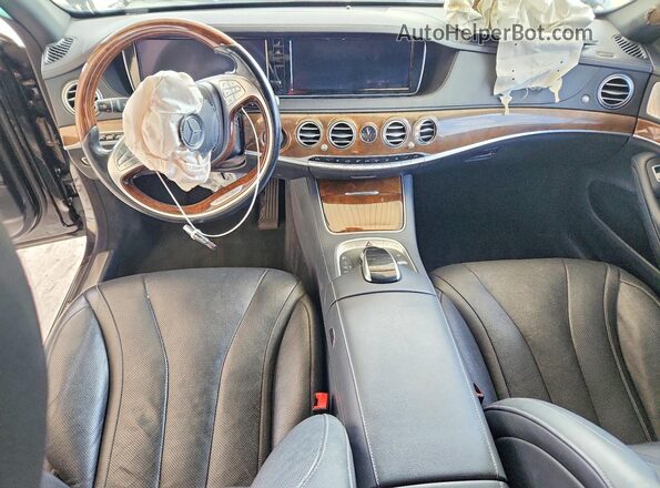 WDDUG8FB8HA313443 2017 MERCEDES-BENZ S Black Vista del salpicadero