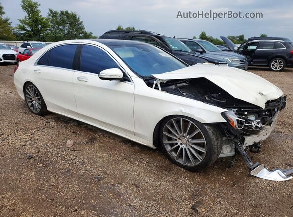 WDDUG8FB9HA317677 2017 MERCEDES-BENZ S-CLASS Белый Вид задних сидений