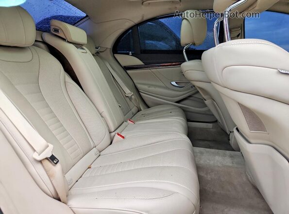 WDDUG8FB9HA317677 2017 MERCEDES-BENZ S-CLASS Белый 