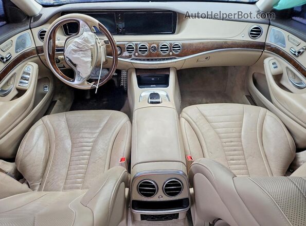 WDDUG8FB9HA317677 2017 MERCEDES-BENZ S-CLASS Белый 