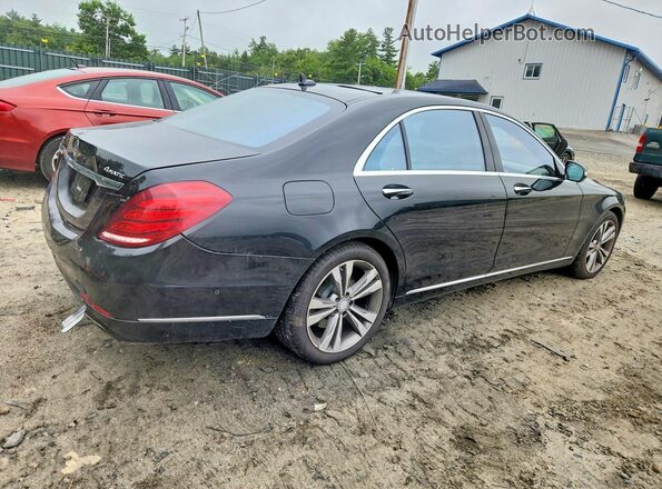 WDDUG8FBXGA213648 2016 MERCEDES-BENZ S Черный Задняя правая четверть