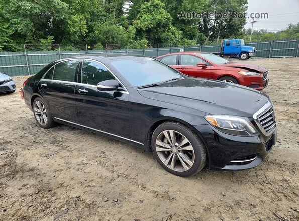 WDDUG8FBXGA213648 2016 MERCEDES-BENZ S Черный Передняя правая четверть
