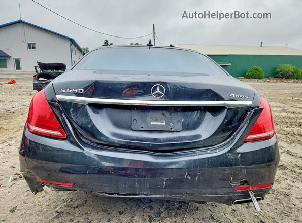 WDDUG8FBXGA213648 2016 MERCEDES-BENZ S Черный Вид сзади