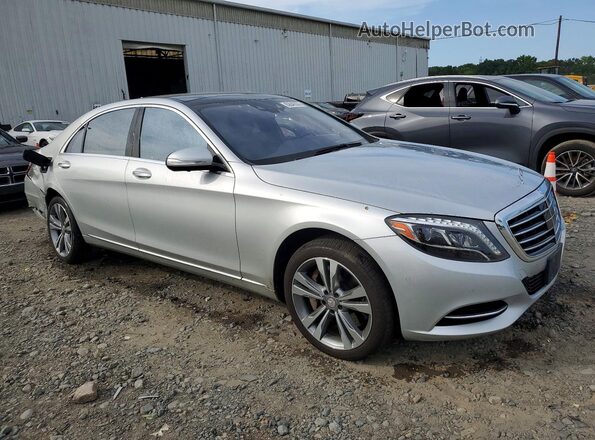 WDDUG8FBXGA243944 2016 MERCEDES-BENZ S Silver Передня права чверть