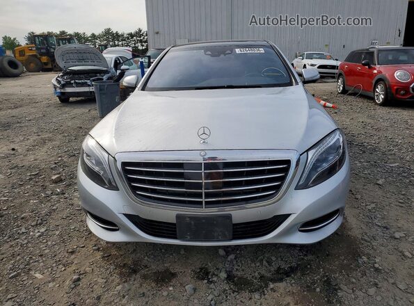 WDDUG8FBXGA243944 2016 MERCEDES-BENZ S Silver Вид спереду