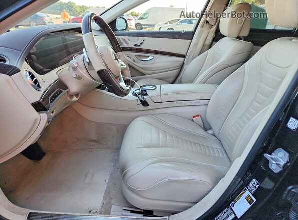 WDDUG8GB7KA483072 2019 MERCEDES-BENZ S Black Vista interior delantera