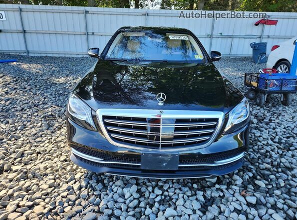 WDDUG8GB7KA483072 2019 MERCEDES-BENZ S Black Vista frontal