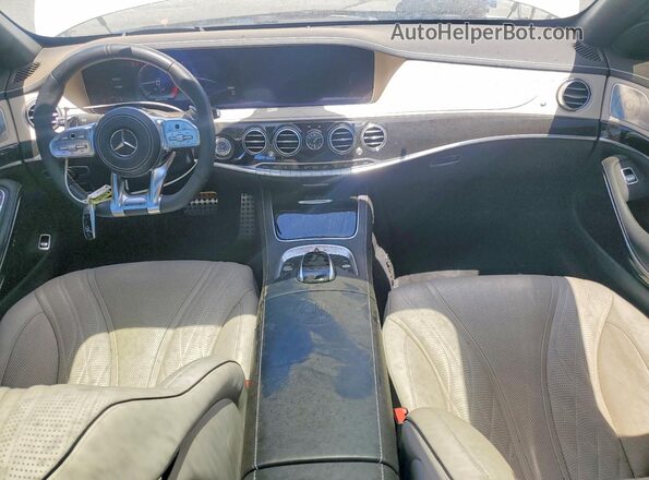 WDDUG8JB5JA402836 2018 MERCEDES-BENZ S Белый Вид панели приборов