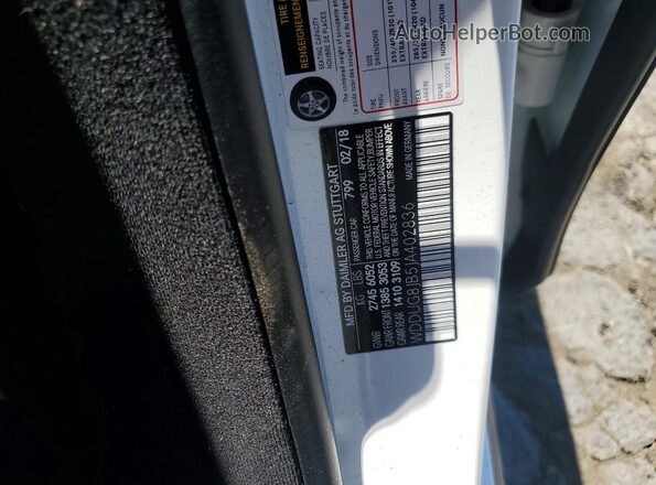 WDDUG8JB5JA402836 2018 MERCEDES-BENZ S Белый Вид подкапотного пространства