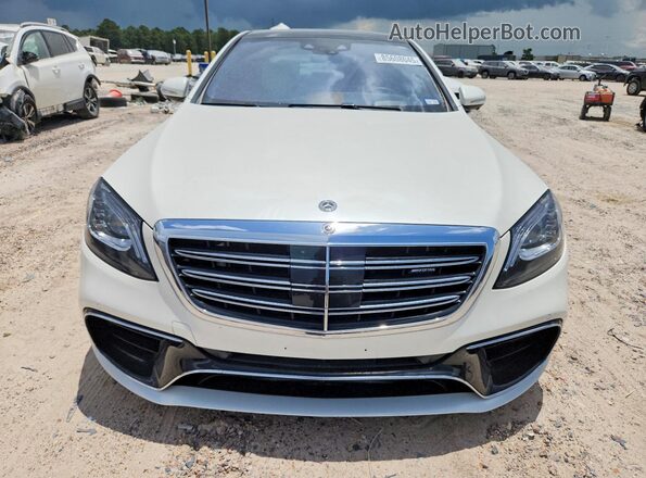 WDDUG8JBXLA510758 2020 MERCEDES-BENZ S White Դիմացի տեսք