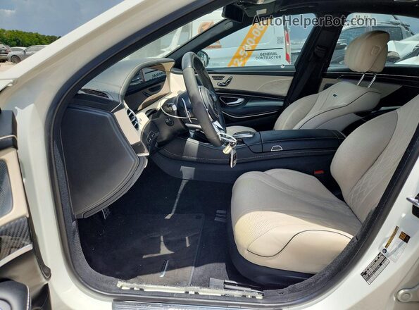 WDDUG8JBXLA510758 2020 MERCEDES-BENZ S White Սալոնի դիմացի տեսք
