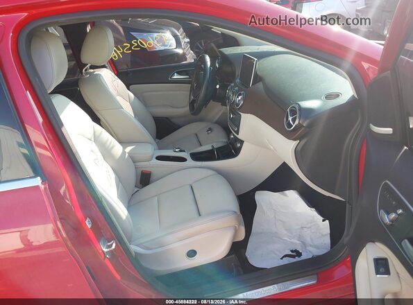 WDDVP9AB0GJ009152 2016 MERCEDES-BENZ B 250E Red Vista interior delantera