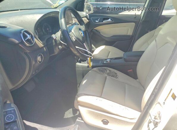 WDDVP9AB3GJ009002 2016 MERCEDES-BENZ B-CLASS White წინა პანელის ხედი