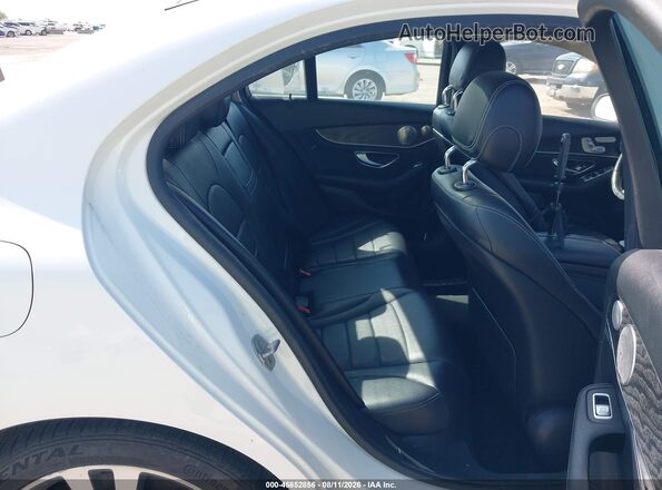 WDDWF4JB0GR135264 2016 MERCEDES-BENZ C-CLASS White Widok naklejki z numerem VIN