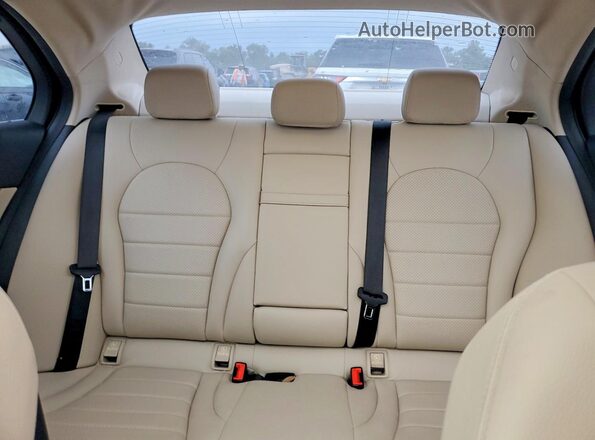 WDDWF4JB1JR324559 2018 MERCEDES-BENZ C Blue Вид задніх сидінь